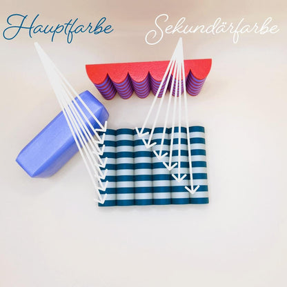 Zweifarbige Seifenablage 28 Farben PLA 3D Druck