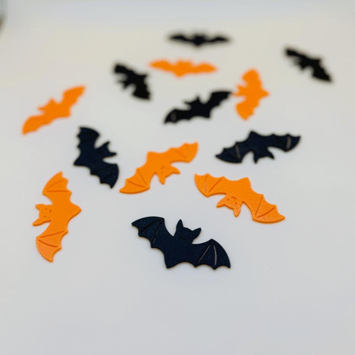 Wiederverwendbares Fledermaus Konfetti 3D gedruckt 28 Farben